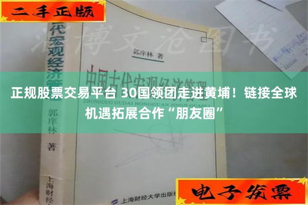 正规股票交易平台 30国领团走进黄埔！链接全球机遇拓展合作“朋友圈”